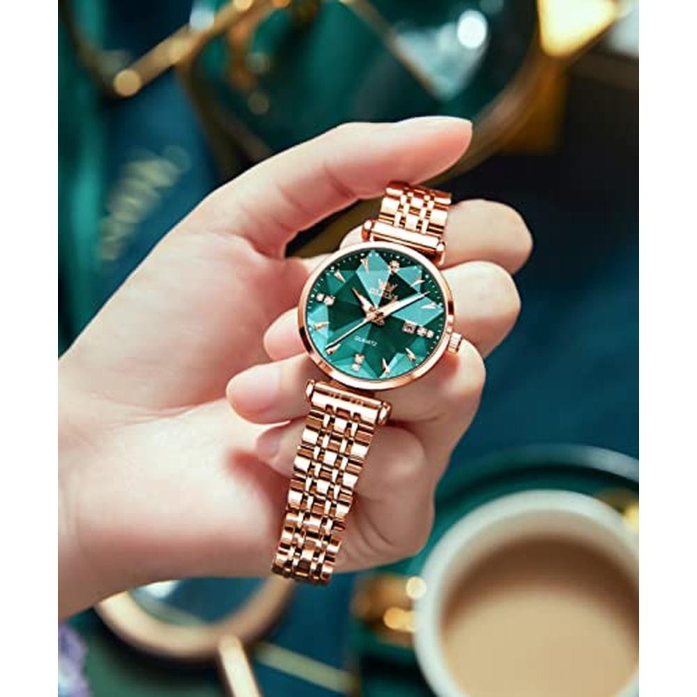 Women's Luxury Rose Gold Quartz Watches for Women – Packaging