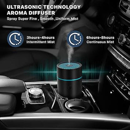 Car Fragrance: NEXHC Mini Ultrasonic Mist Humidifier Oil – Close-up Detail
