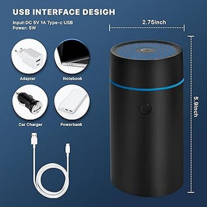 Car Fragrance: NEXHC Mini Ultrasonic Mist Humidifier Oil – Packaging
