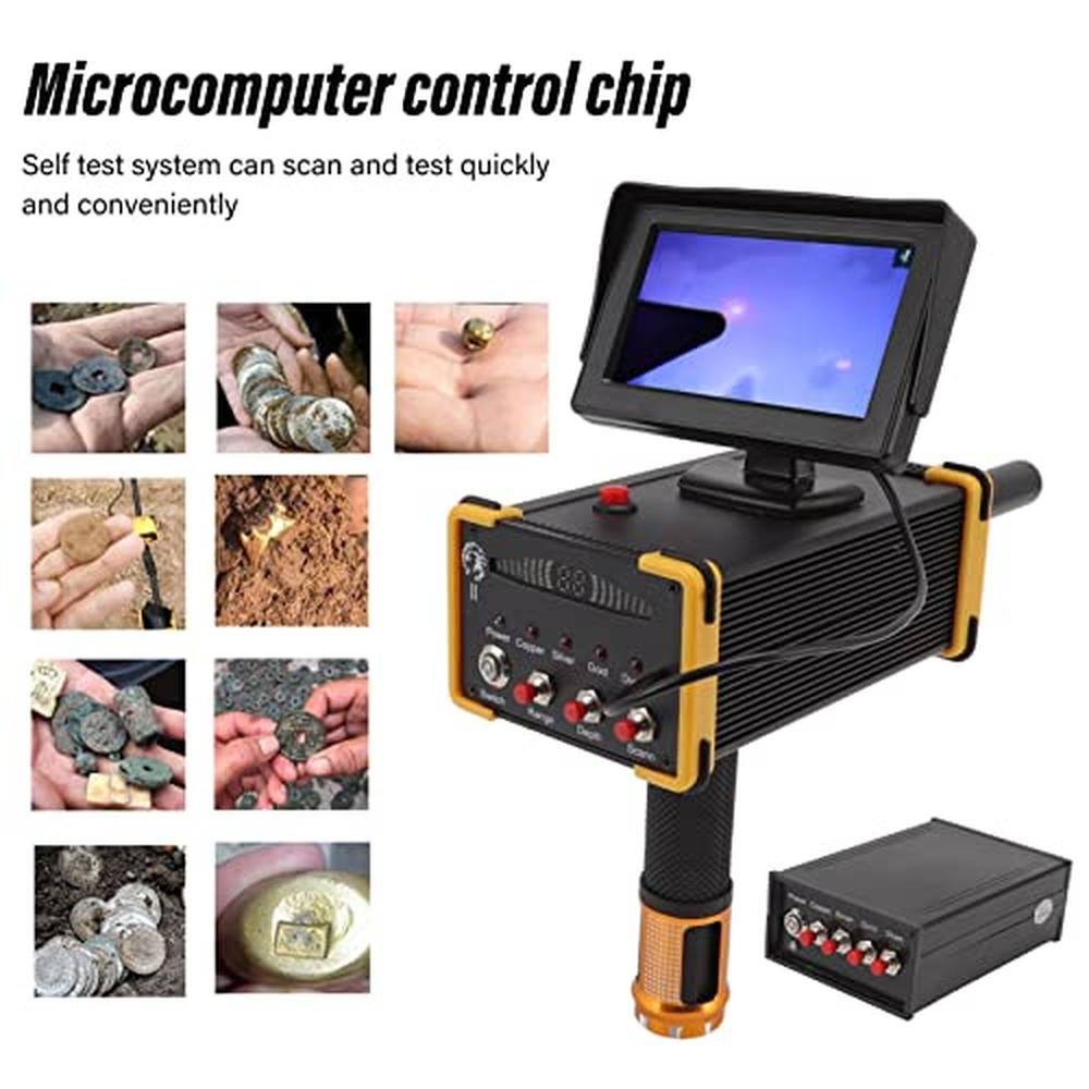 Metal Detector: Professional Gold Finder Scanner Device 15m – Close-up Detail