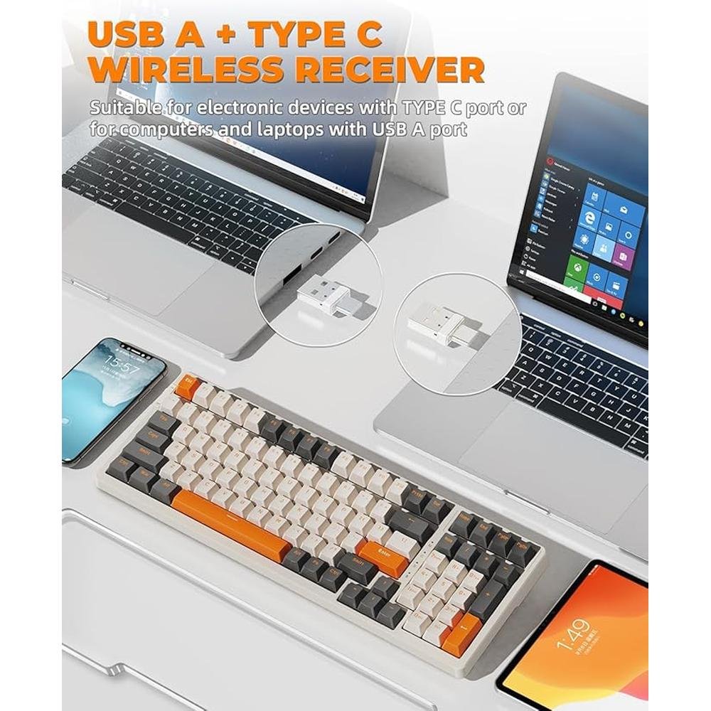 Magic Refiner RK96 Wireless Mechanical Keyboard – In Use