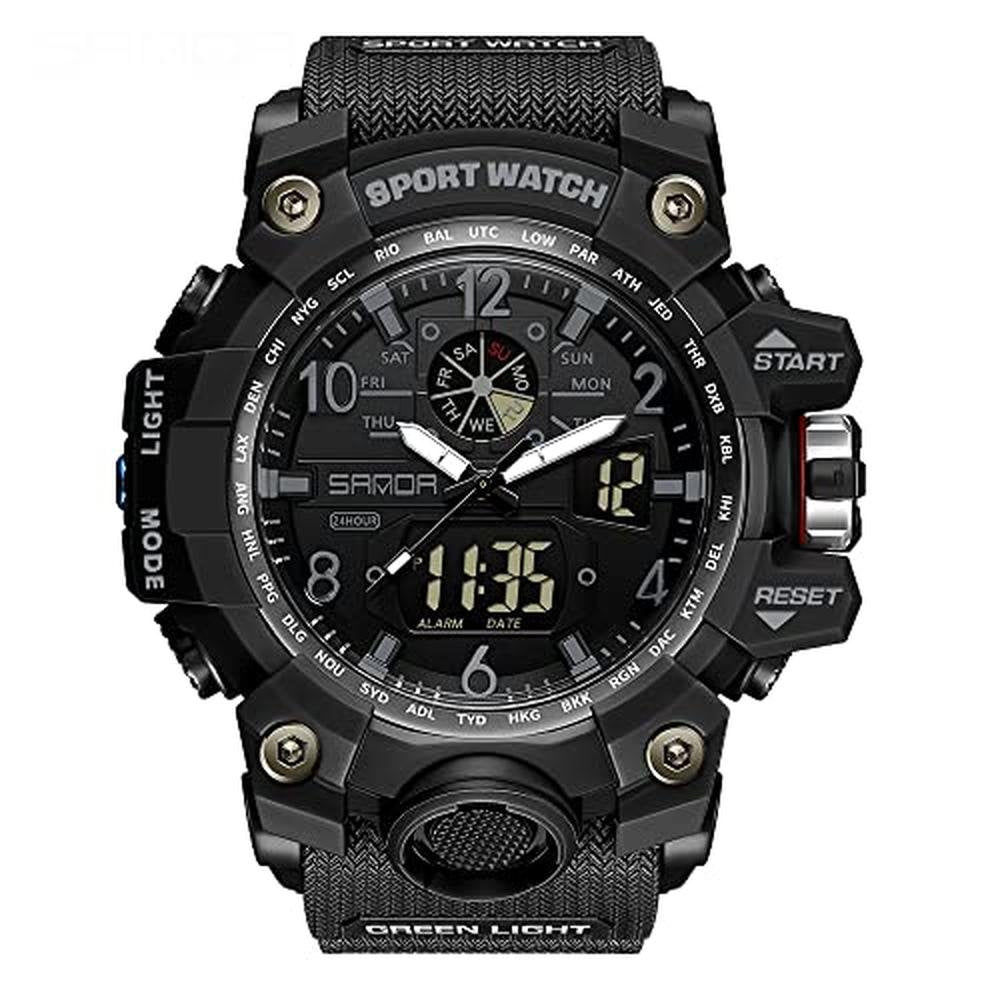 Men Aimes: AIMES Men's Watches Sports Outdoor Waterproof – Front View