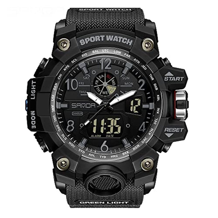 Men Aimes: AIMES Men's Watches Sports Outdoor Waterproof – Front View