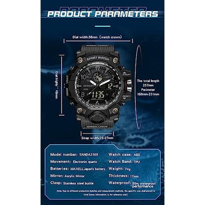 Men Aimes: AIMES Men's Watches Sports Outdoor Waterproof – Packaging