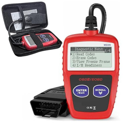 Can Scanner: MS309 Automotive Scanner Engine Diagnostic Tool – Front View
