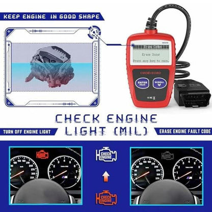 Can Scanner: MS309 Automotive Scanner Engine Diagnostic Tool – Close-up Detail