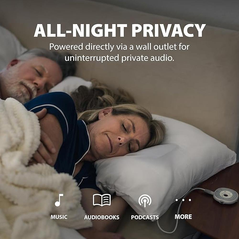 Avantree Slumber: Silent Bluetooth Pillow Sleep Headphones – Side View