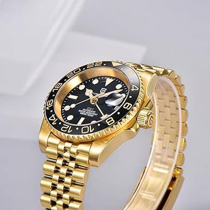 Men Watch: BY BENYAR Pagani Design Men GMT Automatic Watch – Packaging