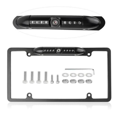 Camera License Plate: IP67 Waterproof HD Night Vision – Front View