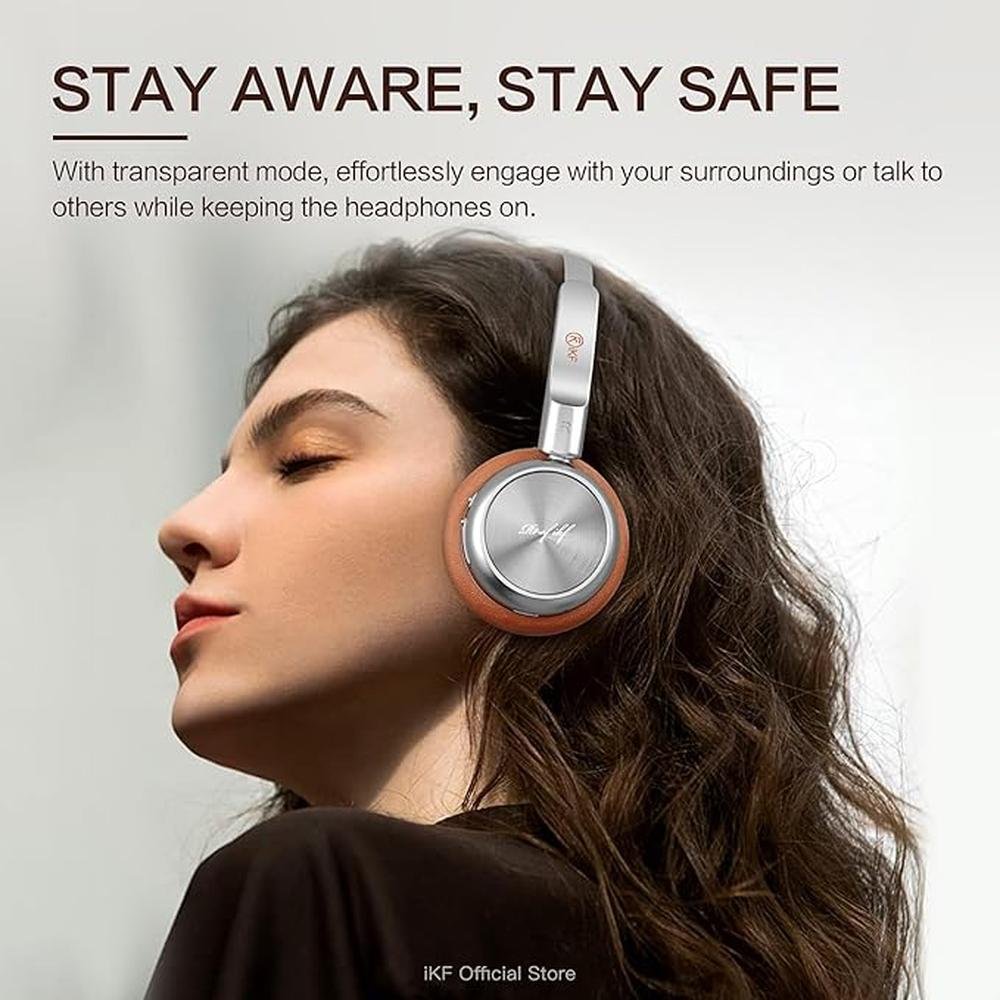 R1 Wireless Bluetooth Headphones – In Use