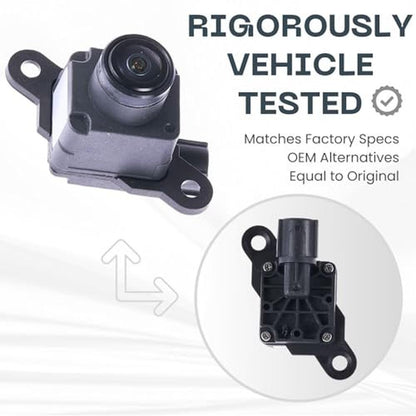 Backup Camera: Replacement for 2013-2017 Dodge Ram OE Part – Close-up Detail