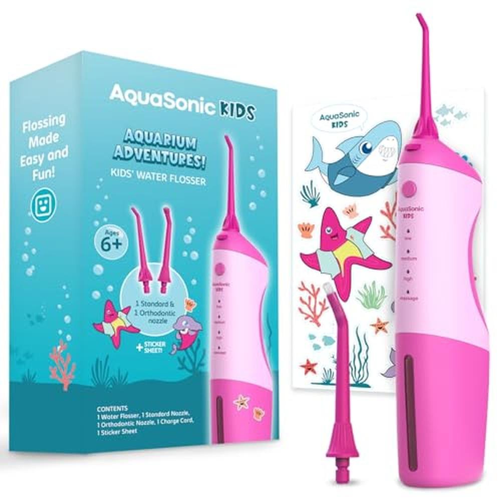 AquaSonic Kids Water Flosser: Standard Nozzle – Front View