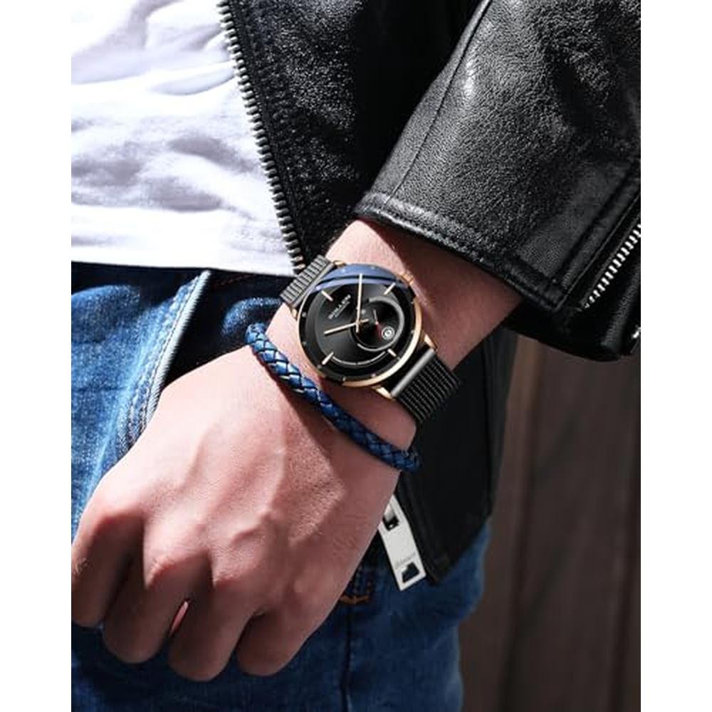 SOLLEN Minimalist Watches for Men – Side View
