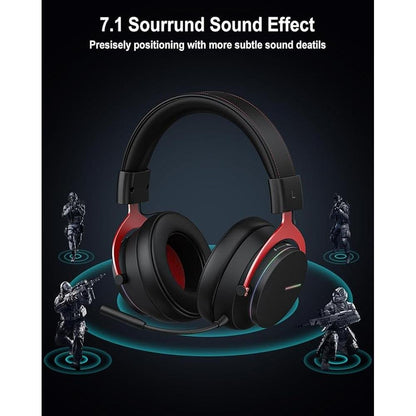 Inwa PS5 Headset Wireless with Game/Chat Balance Mixer – Side View