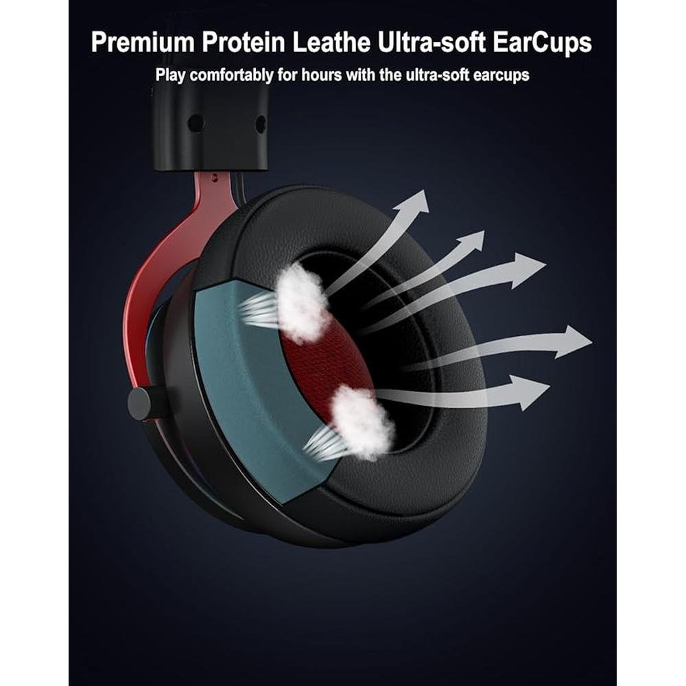 Inwa PS5 Headset Wireless with Game/Chat Balance Mixer – In Use
