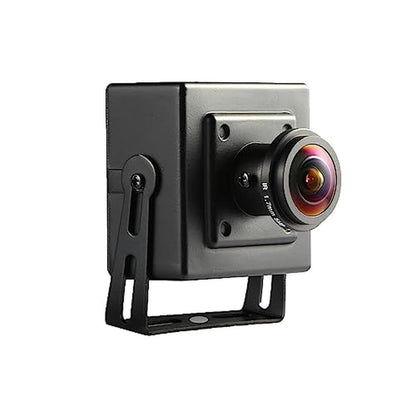 Audio Fisheye: REVODATA 5MP Mini POE IP Camera – Front View