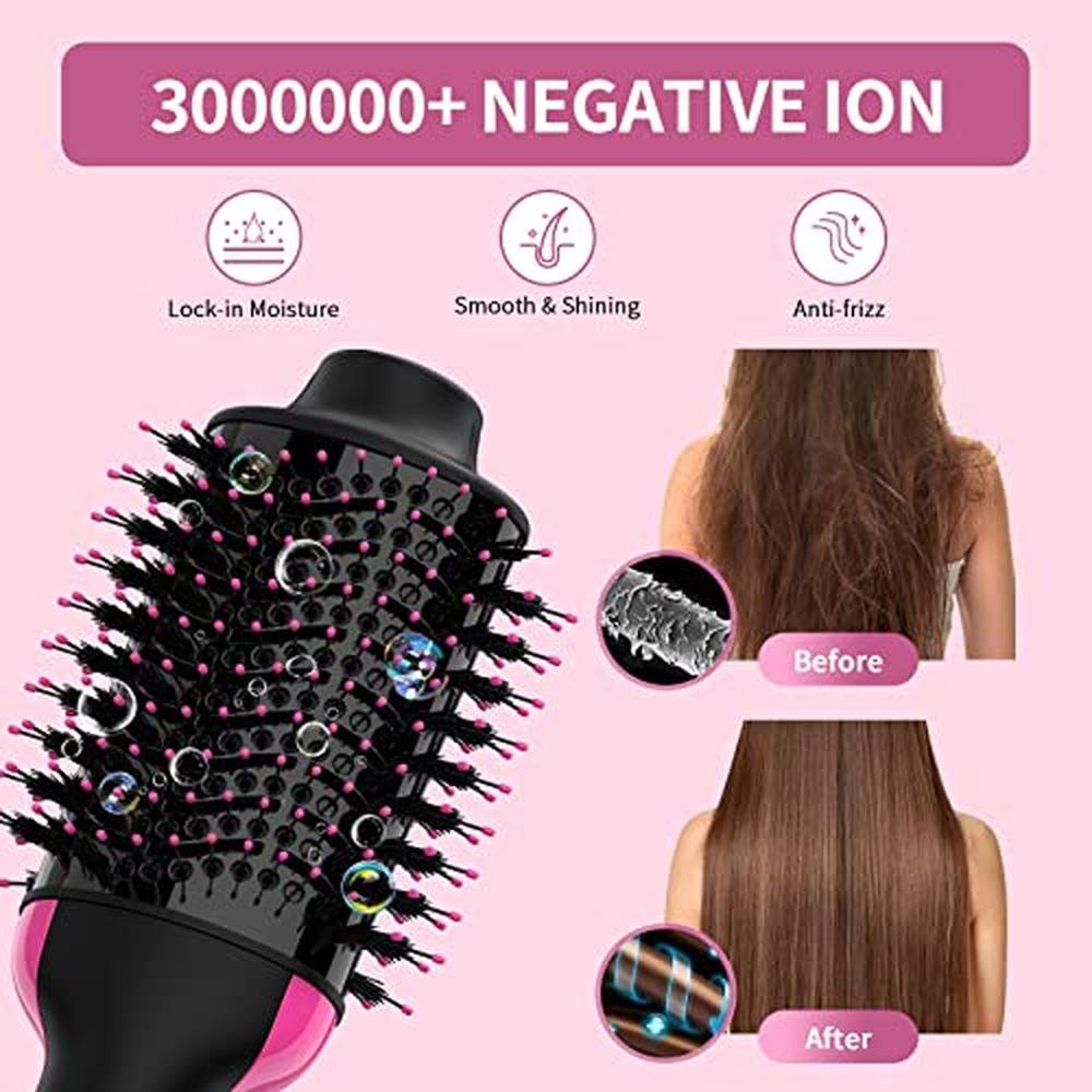 Dual Voltage Hair Dryer Brush – Close-up Detail