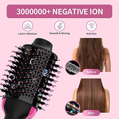 Dual Voltage Hair Dryer Brush – Close-up Detail