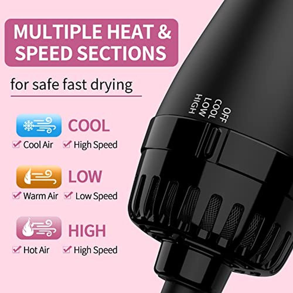 Dual Voltage Hair Dryer Brush – Packaging