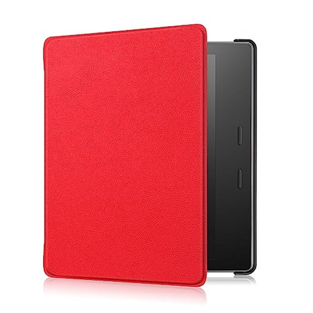 Case Kindle Oasis: Flyorigin 9th 10th Gen PU Leather Cover – Front View