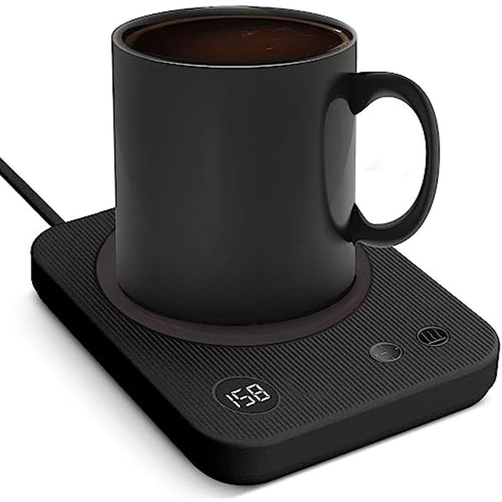 Warmer Coffee: Lesipee Electric Coffee Warmer with Auto – Front View