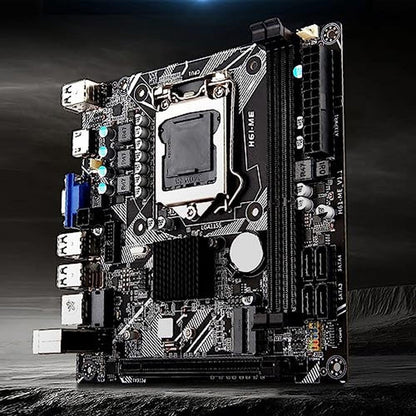 Motherboard Desktop: Mini ITX LGA 1155 USB2.0 DDR3 NVME M.2 – Close-up Detail