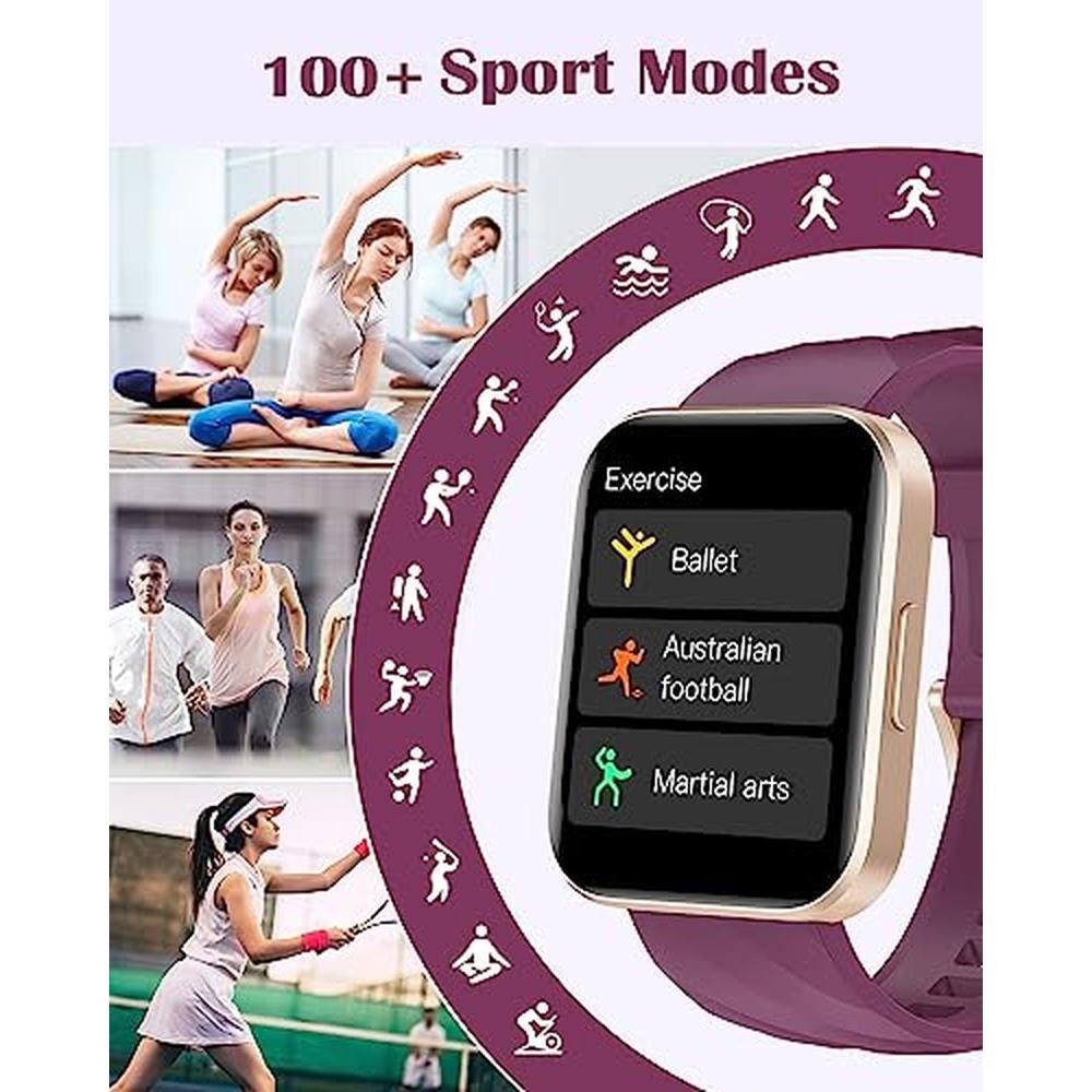 Tracker Ruimen: Ruimen Smart Watch 1.85 HD Screen – Close-up Detail