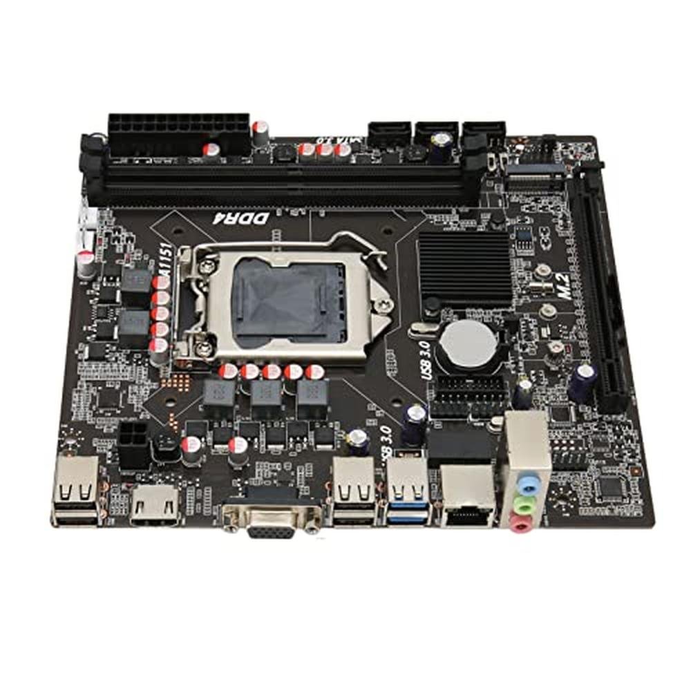 Motherboard Pin: H110B4 H110 Computer Motherboard LGA1151 – Front View