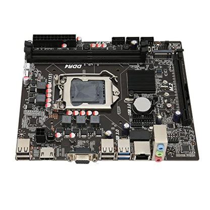 Motherboard Pin: H110B4 H110 Computer Motherboard LGA1151 – Front View