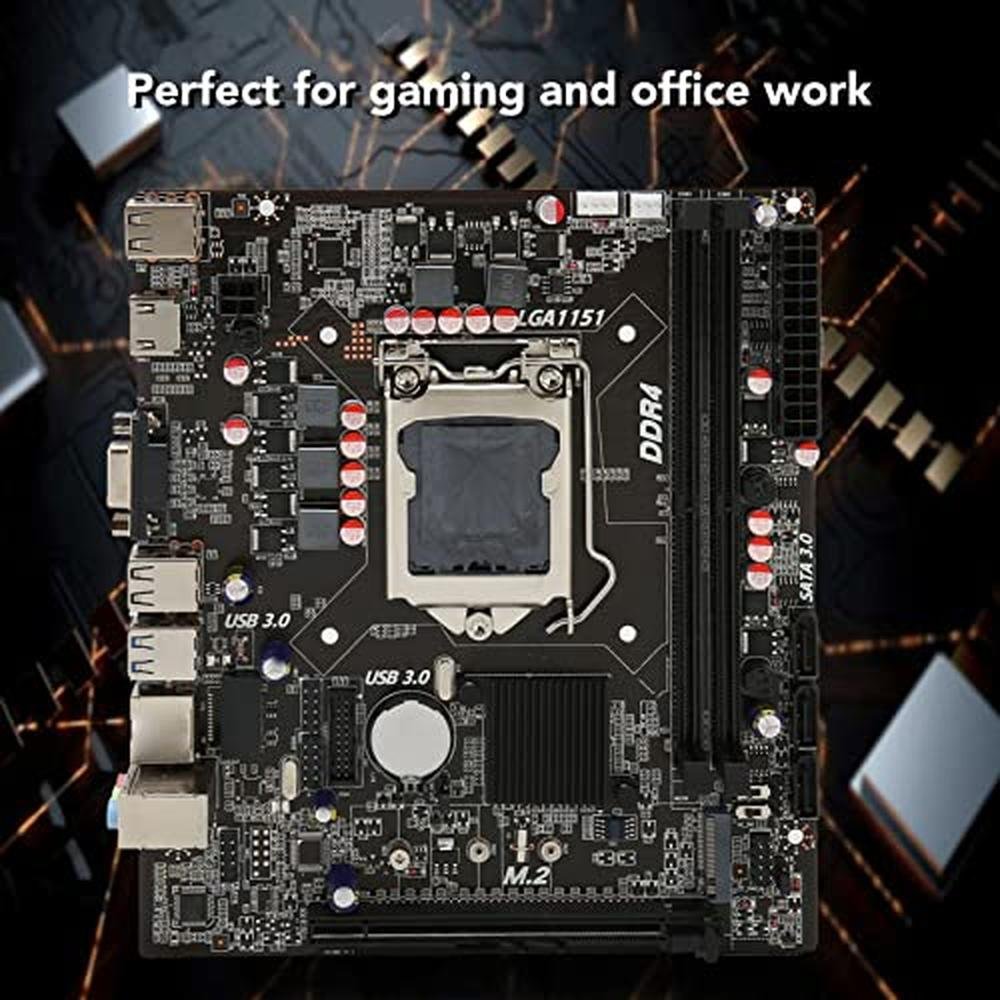 Motherboard Pin: H110B4 H110 Computer Motherboard LGA1151 – In Use