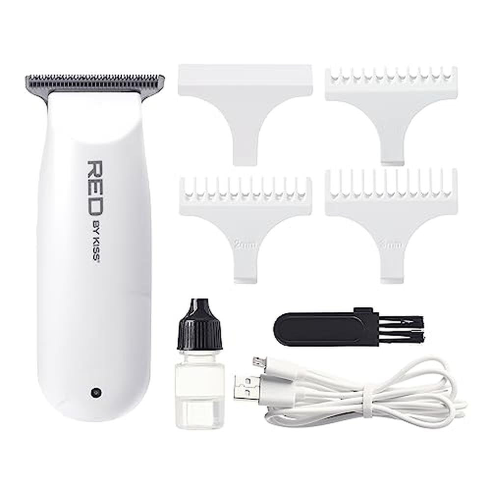Hair Red Color: Kiss Hair Clipper Mini Cordless Trimmer – Front View
