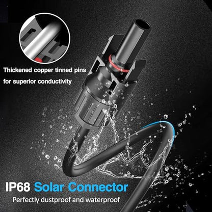 Solar XT60: Gonifeto 12AWG 3ft Solar Panel to XT60 Charging – In Use