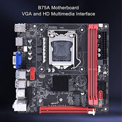ATX Motherboard: B75A DDR3 Memory Desktop Mainboard – In Use