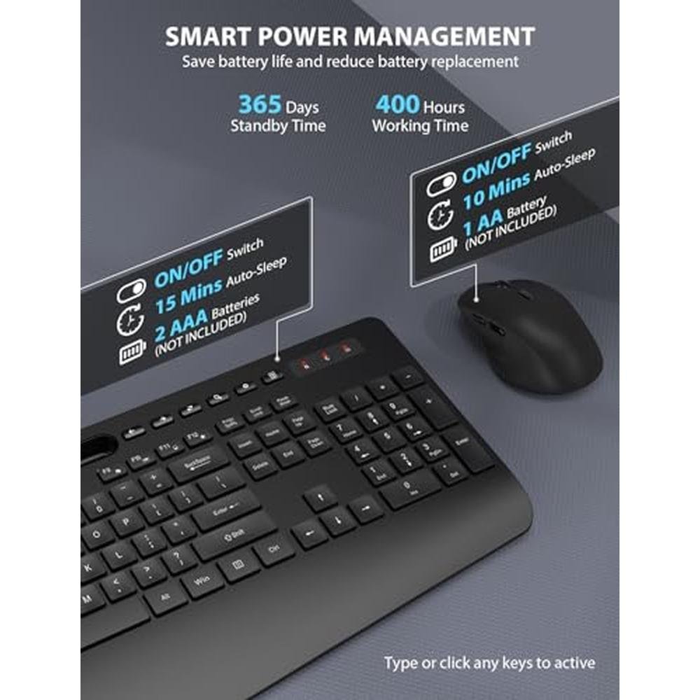 Wireless Keyboard Mouse Combo – Packaging