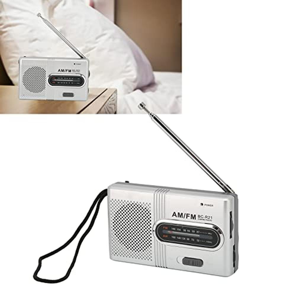 Radio Portable: AM FM Digital Pocket Radio with 5W Speaker – In Use