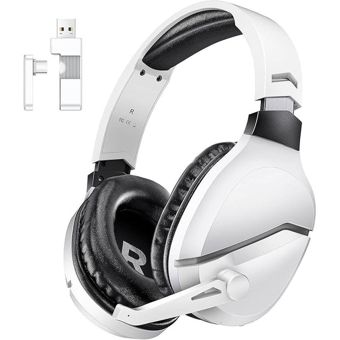 Wireless Gaming Headset with Noise Canceling Microphone for – Front View