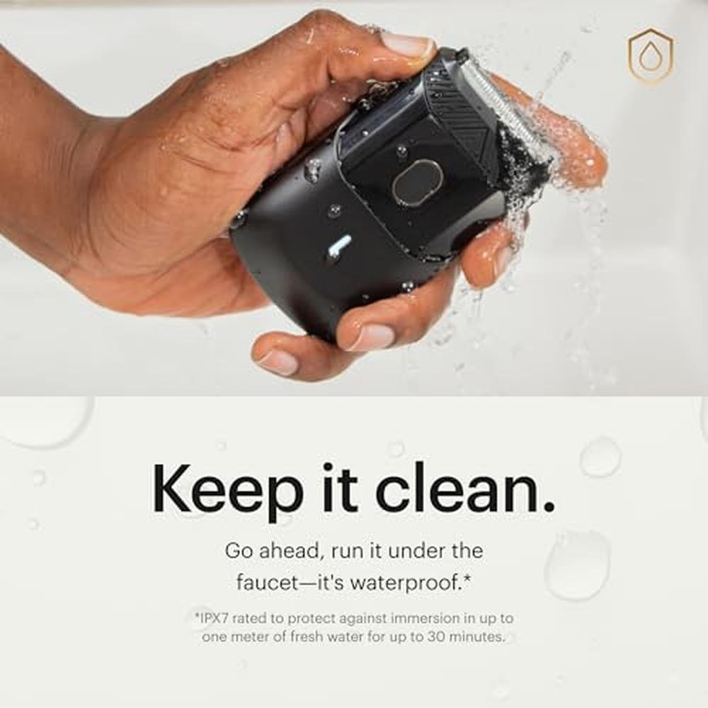 Face Shaver: MANSCAPED The Handyman Compact Electric Face – Close-up Detail