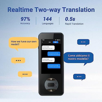 Translator W10: Anfier W10 PRO Offline Language Translator – Close-up Detail