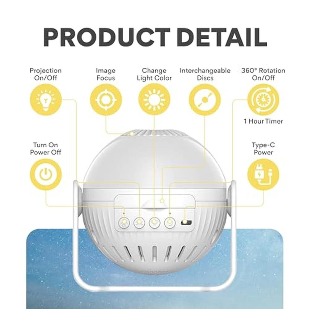 Bible Glorilight: GLORILIGHT HD Projector Night-Light – Packaging