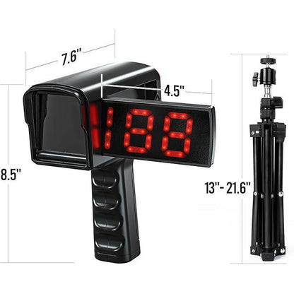 Baseball Speed: PLAYAPUT Radar Guns Speed Sensors – Side View