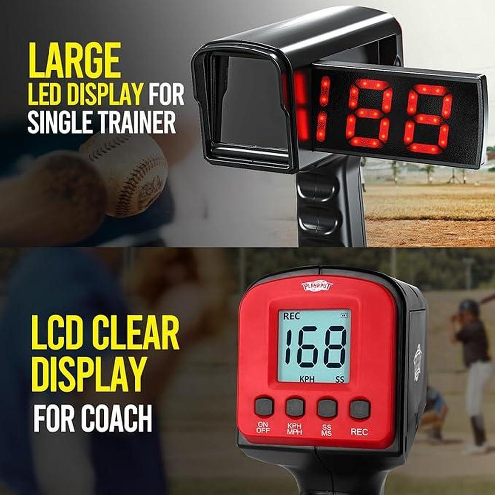 Baseball Speed: PLAYAPUT Radar Guns Speed Sensors – In Use