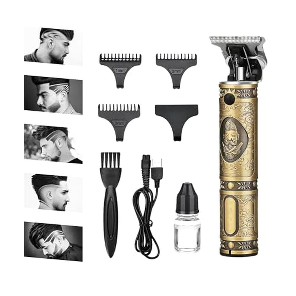 Clippers for Men: Professional Kit Portable Cordless – Front View