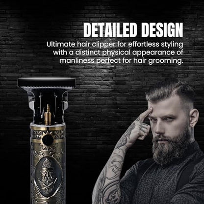 Clippers for Men: Professional Kit Portable Cordless – Close-up Detail