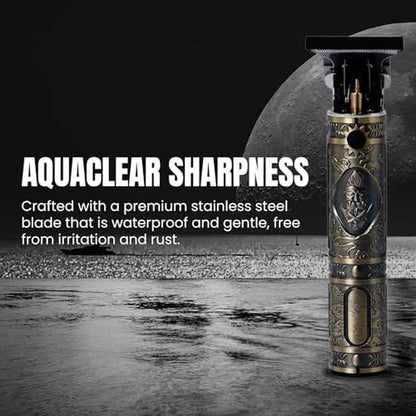 Clippers for Men: Professional Kit Portable Cordless – In Use