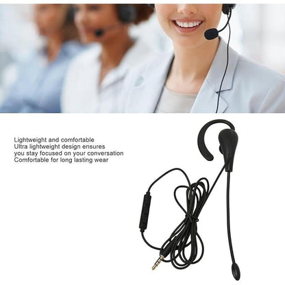 Headset with Mic Noise Cancelling – Side View