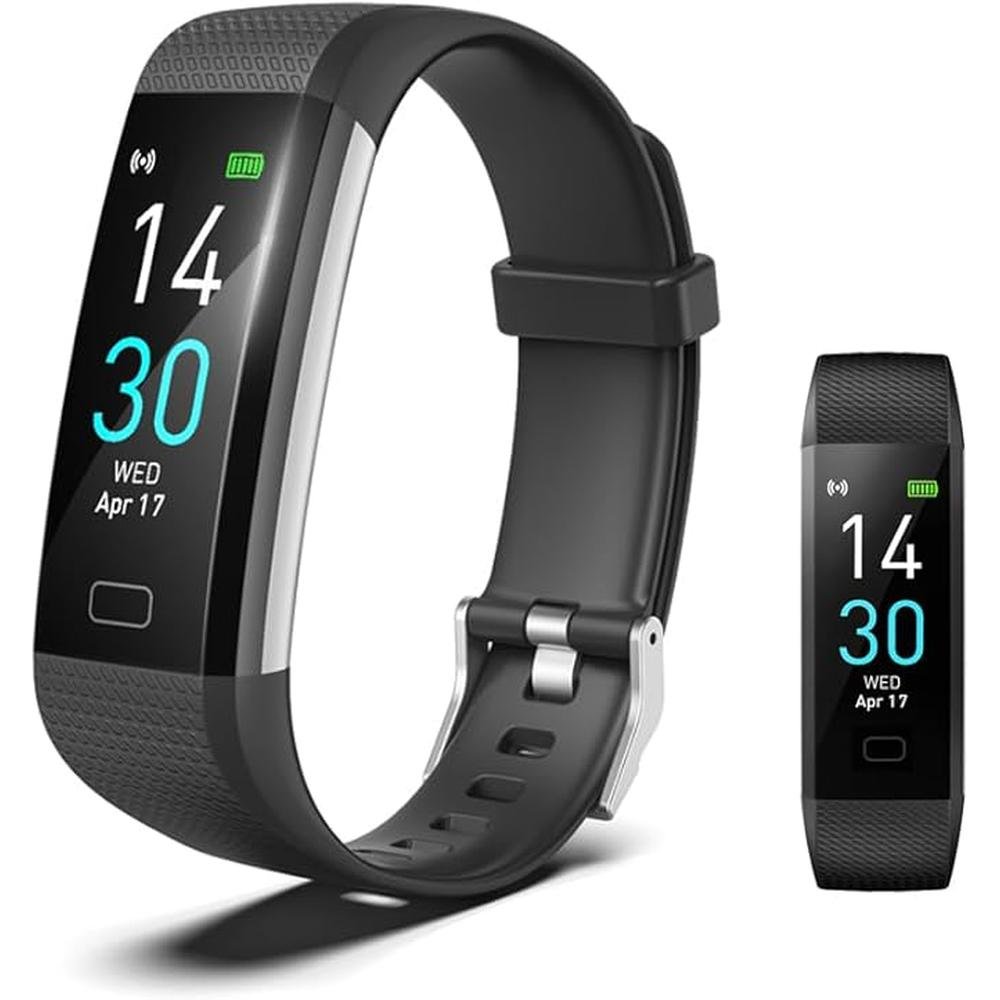 Tracker Monitor: Premium High-End Fitness Tracker with – Front View