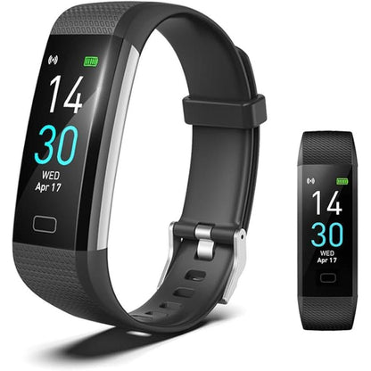 Tracker Monitor: Premium High-End Fitness Tracker with – Front View