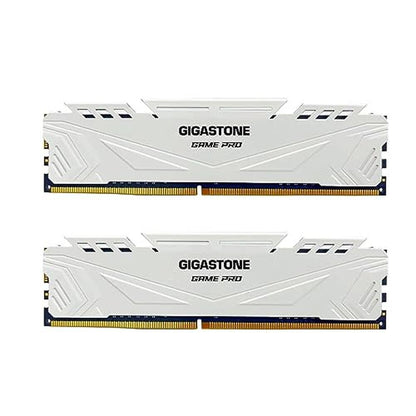 DDR4 RAM: GIGASTONE Game PRO 16GB Kit 2x8GB DDR4 3200MHz – Front View