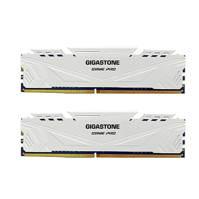 DDR4 RAM: GIGASTONE Game PRO 16GB Kit 2x8GB DDR4 3200MHz – Front View