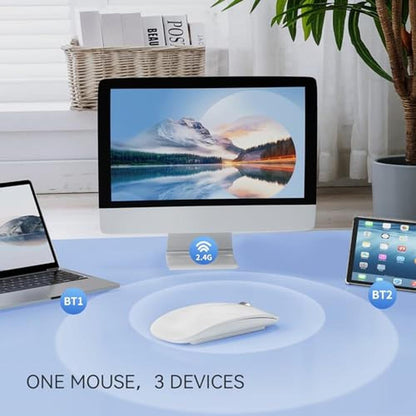 Premium Wireless Bluetooth Mouse – Close-up Detail